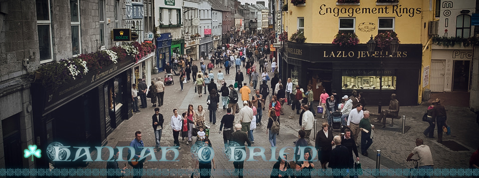 Shop Street in Galway 